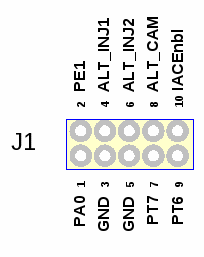 Microsquirt module J1 header